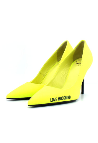 LOVE MOSCHINO Décolléte Donna Giallo Fluo JA10089G1GIM5400 - Sandrini Calzature e Abbigliamento