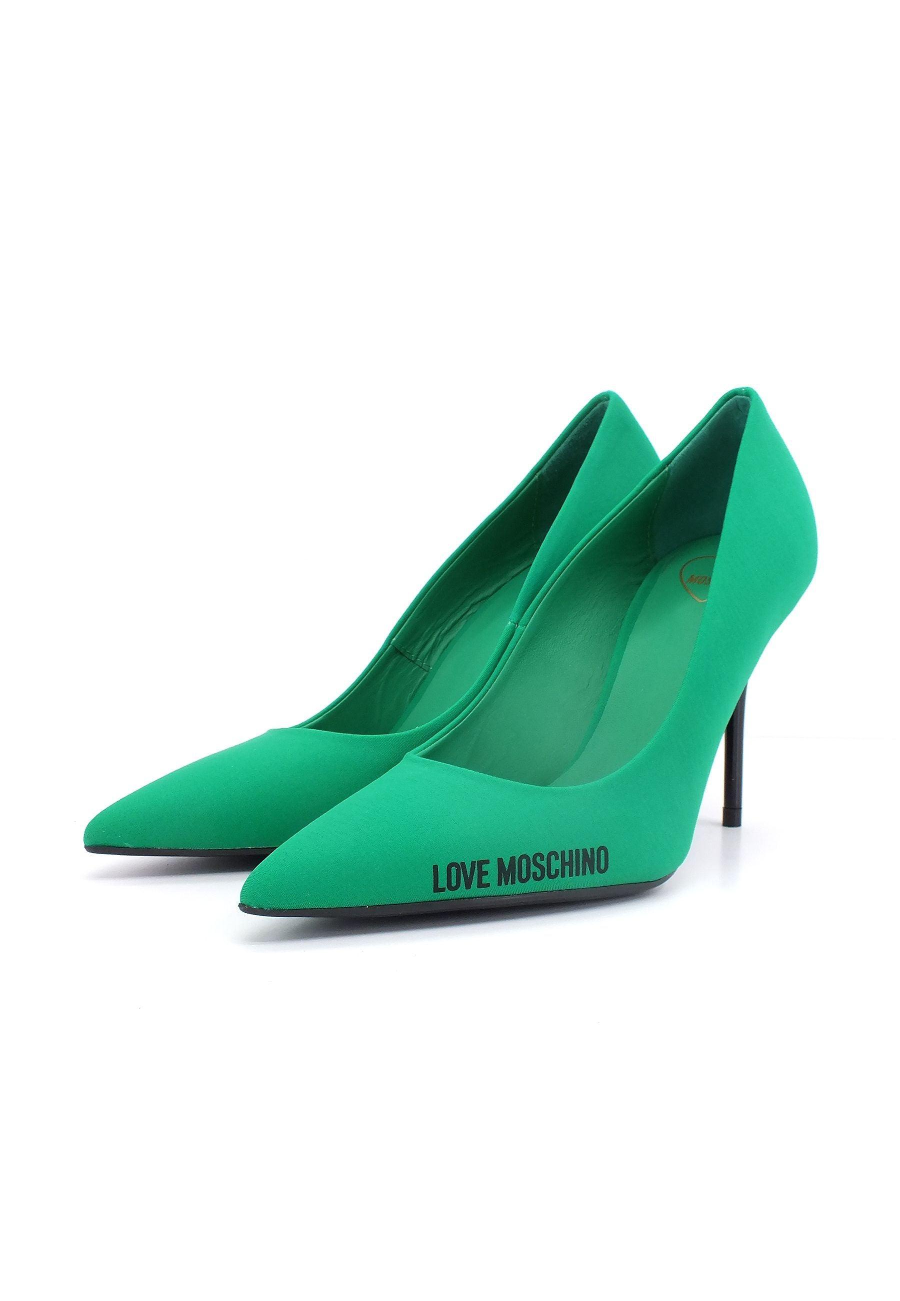 LOVE MOSCHINO Décolléte Donna Verde JA10089G1GIM0850 - Sandrini Calzature e Abbigliamento