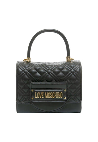 LOVE MOSCHINO Hand Bag Borsa Donna Nero Gold JC4055PP1ILA0000 - Sandrini Calzature e Abbigliamento