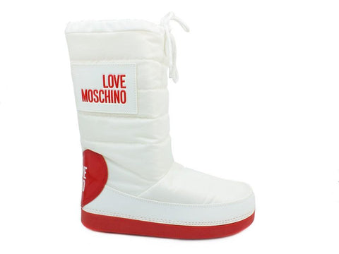 LOVE MOSCHINO Moon Boot Bianco JA24022G16IK210A - Sandrini Calzature e Abbigliamento