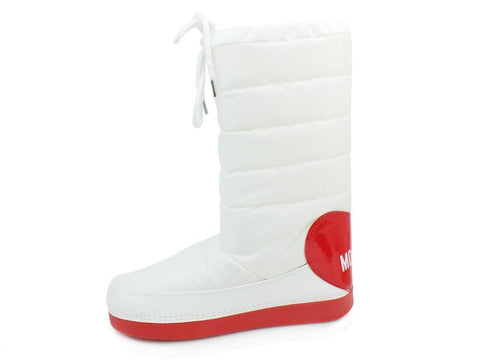 LOVE MOSCHINO Moon Boot Bianco JA24022G16IK210A - Sandrini Calzature e Abbigliamento