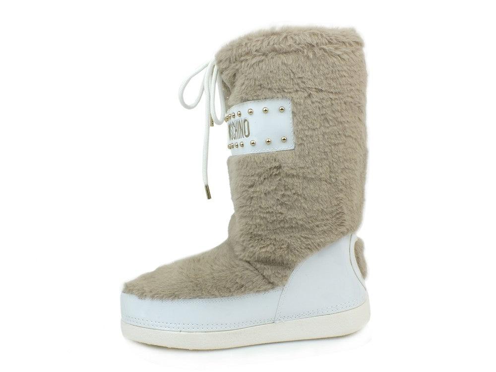 LOVE MOSCHINO MoonBoot Beige JA24052G06JS0209 - Sandrini Calzature e Abbigliamento