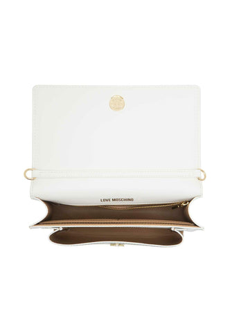 LOVE MOSCHINO Pochette Bianco JC4095PP0GKP0100 - Sandrini Calzature e Abbigliamento