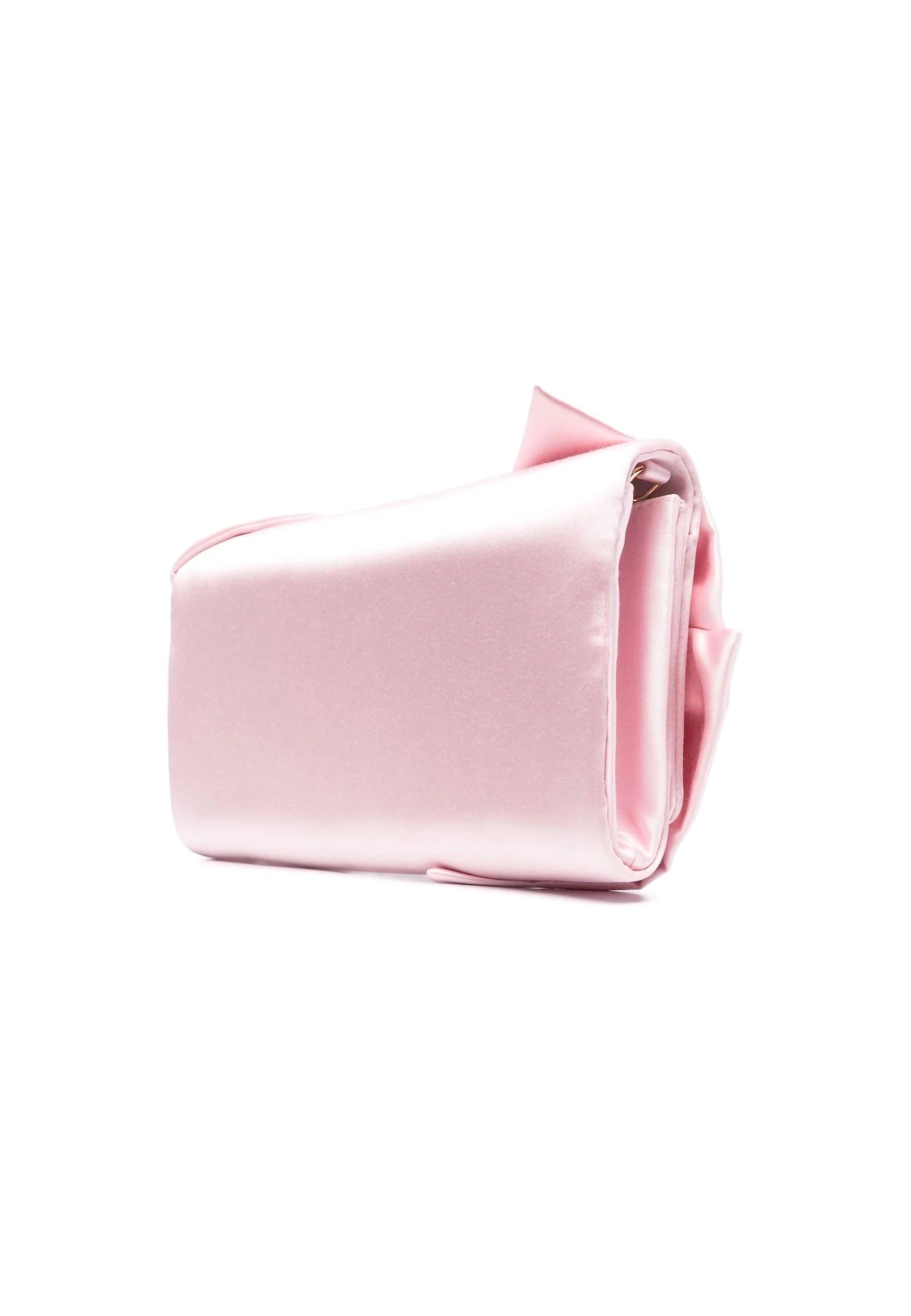 LOVE MOSCHINO Pochette Fiocco Cipria JC4077PP1GLO0601 - Sandrini Calzature e Abbigliamento