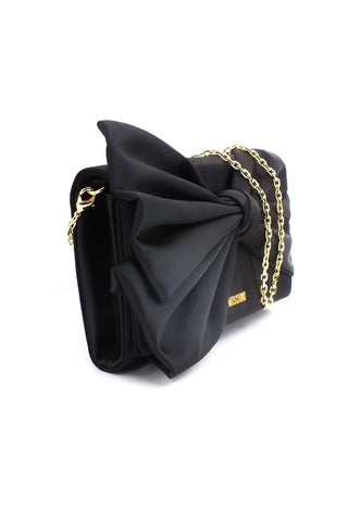 LOVE MOSCHINO Pochette Fiocco Nero JC4077PP1GLO0000 - Sandrini Calzature e Abbigliamento