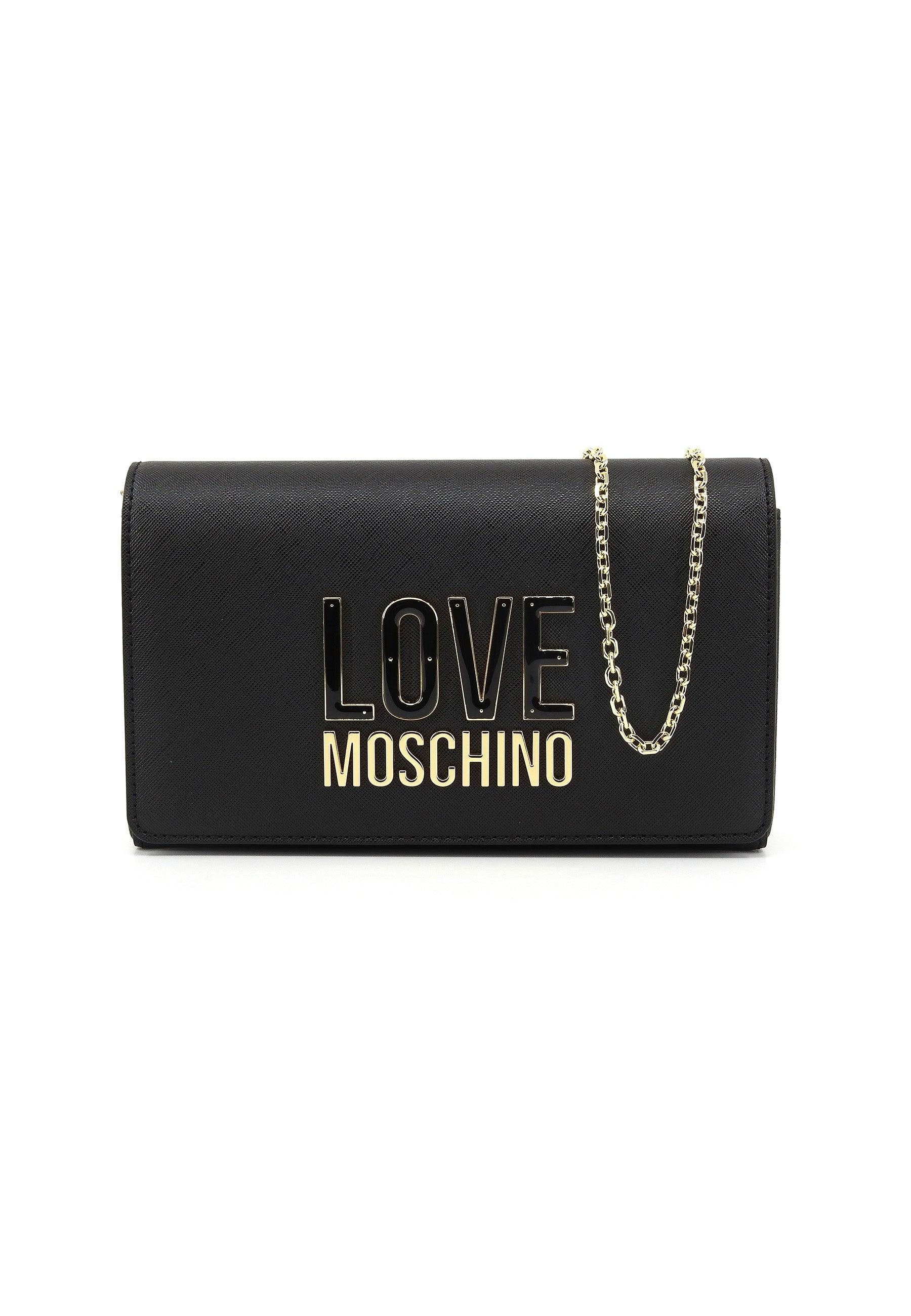 LOVE MOSCHINO Pochette Nero JC4213PP1ILQ100A - Sandrini Calzature e Abbigliamento