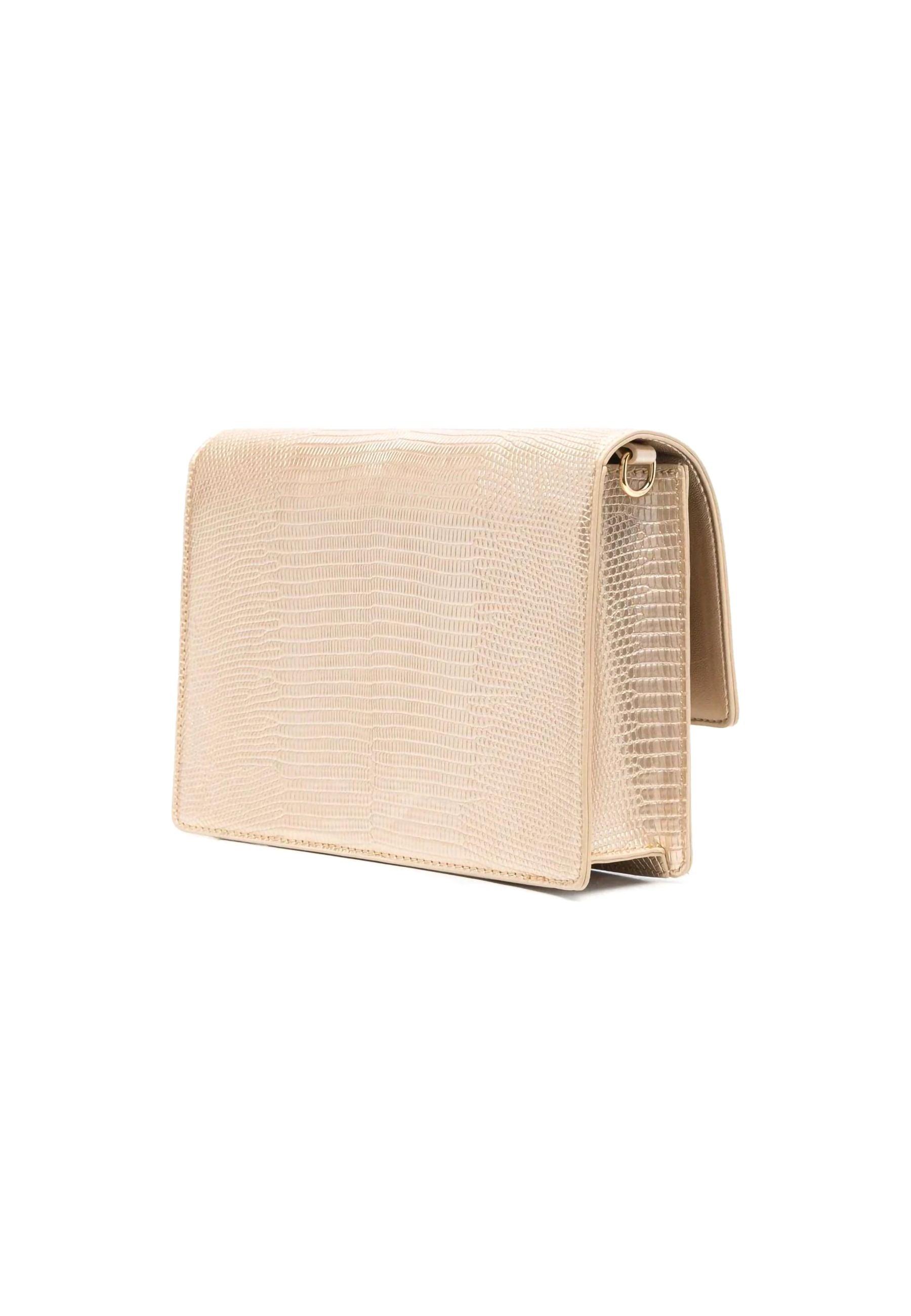 LOVE MOSCHINO Pochette Oro JC4095PP0GKP0901 - Sandrini Calzature e Abbigliamento