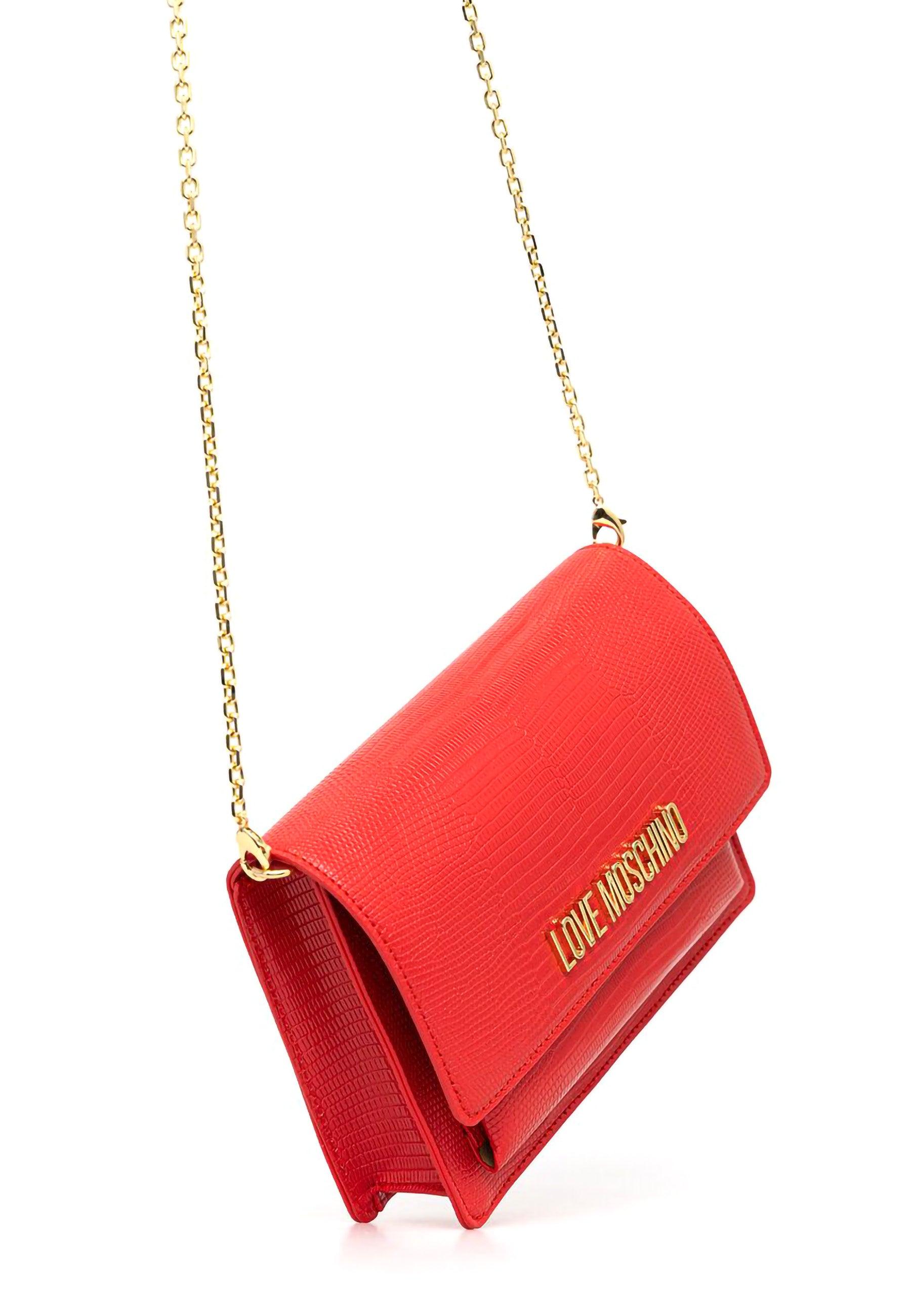 LOVE MOSCHINO Pochette Rosso JC4095PP0GKP0500 - Sandrini Calzature e Abbigliamento