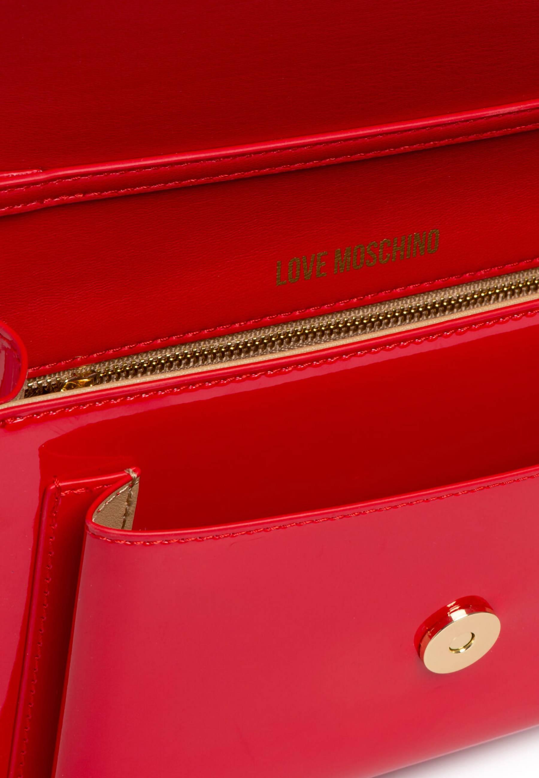 LOVE MOSCHINO Pochette Rosso JC4095PP0GKR0500 - Sandrini Calzature e Abbigliamento