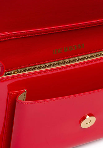 LOVE MOSCHINO Pochette Rosso JC4095PP0GKR0500 - Sandrini Calzature e Abbigliamento