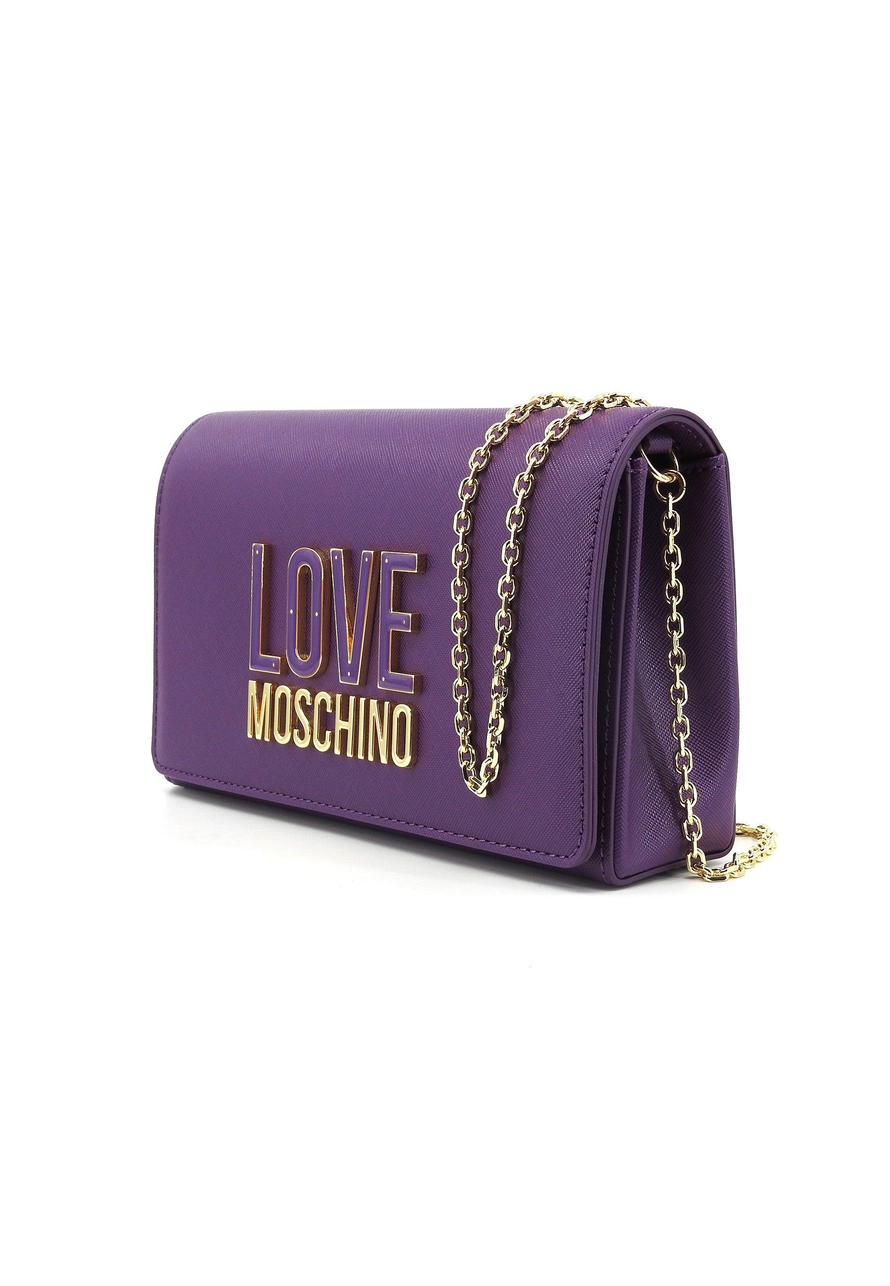 LOVE MOSCHINO Pochette Viola JC4213PP1ILQ165A - Sandrini Calzature e Abbigliamento