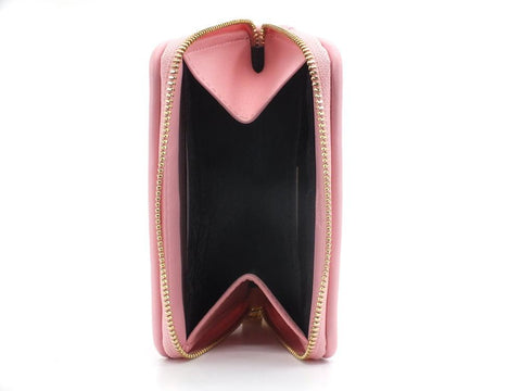 LOVE MOSCHINO Portafoglio Bags Charms Zip Tracolla Rosa JC6404PP1ELA0600 - Sandrini Calzature e Abbigliamento
