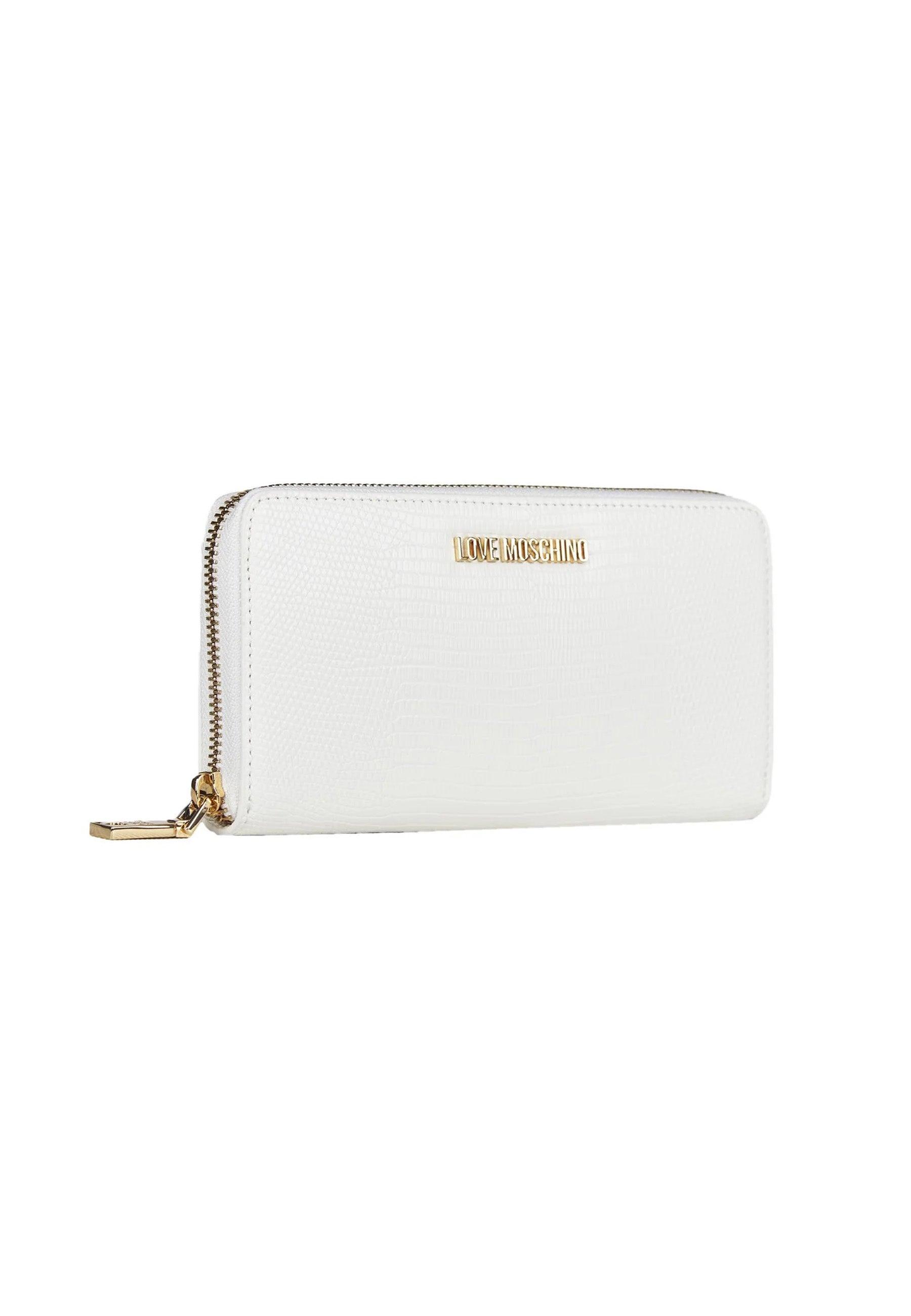 LOVE MOSCHINO Portafoglio Donna Bianco JC5717PP0GKU0100 - Sandrini Calzature e Abbigliamento