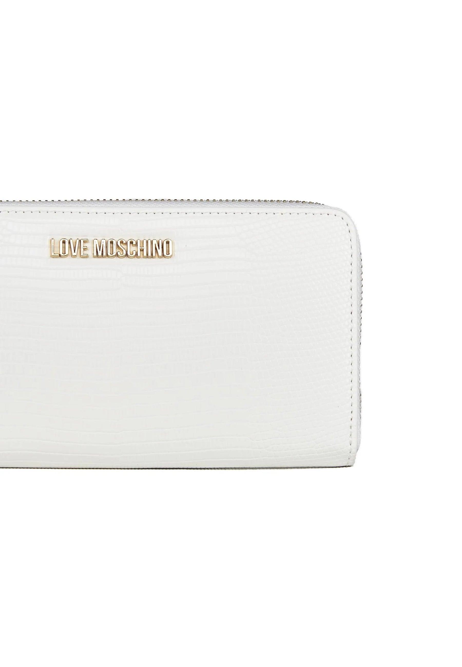 LOVE MOSCHINO Portafoglio Donna Bianco JC5717PP0GKU0100 - Sandrini Calzature e Abbigliamento
