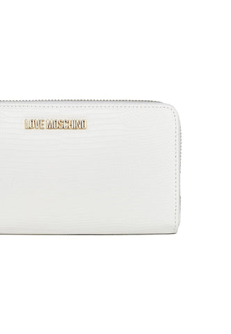 LOVE MOSCHINO Portafoglio Donna Bianco JC5717PP0GKU0100 - Sandrini Calzature e Abbigliamento