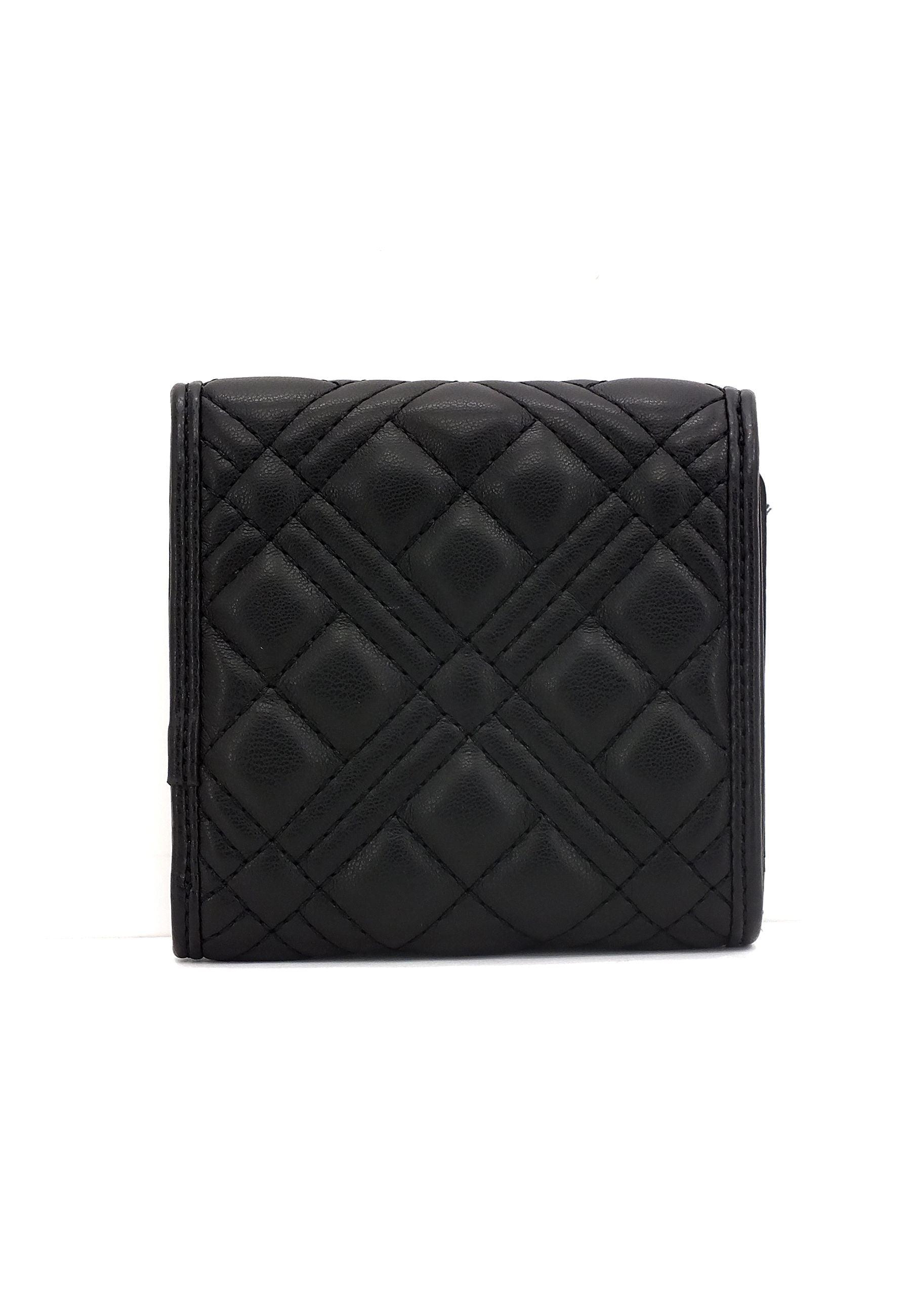 LOVE MOSCHINO Portafoglio Donna Nero JC5683PP0FLA0000 - Sandrini Calzature e Abbigliamento
