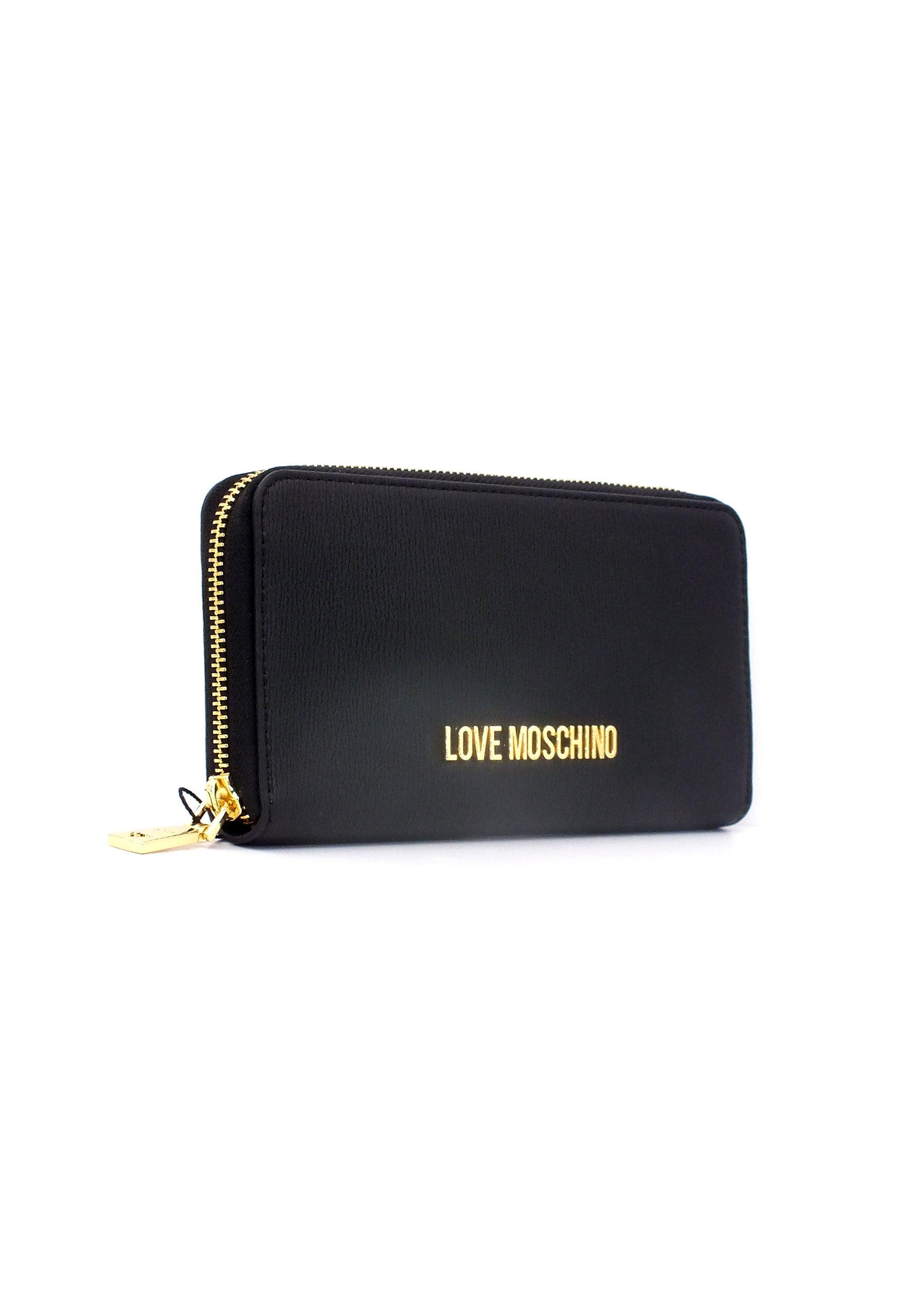 LOVE MOSCHINO Portafoglio Donna Nero JC5700PP1HLD0000 - Sandrini Calzature e Abbigliamento