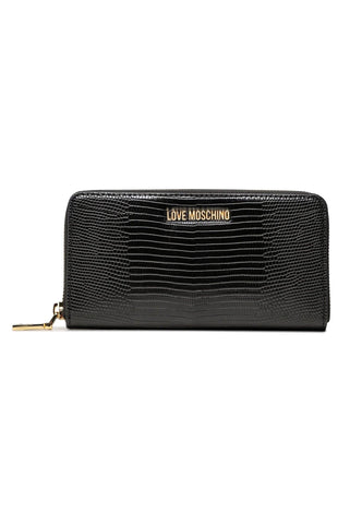 LOVE MOSCHINO Portafoglio Donna Nero JC5717PP0GKU0000 - Sandrini Calzature e Abbigliamento