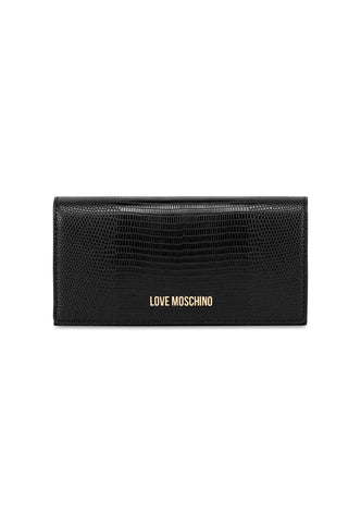 LOVE MOSCHINO Portafoglio Donna Nero JC5720PP0GKU0000 - Sandrini Calzature e Abbigliamento
