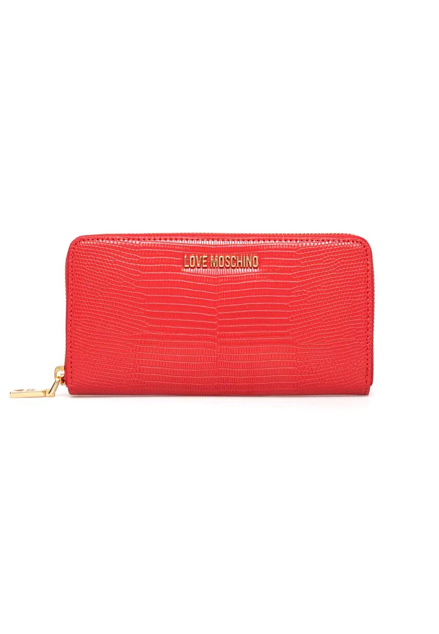 LOVE MOSCHINO Portafoglio Donna Rosso JC5717PP0GKU0500 - Sandrini Calzature e Abbigliamento