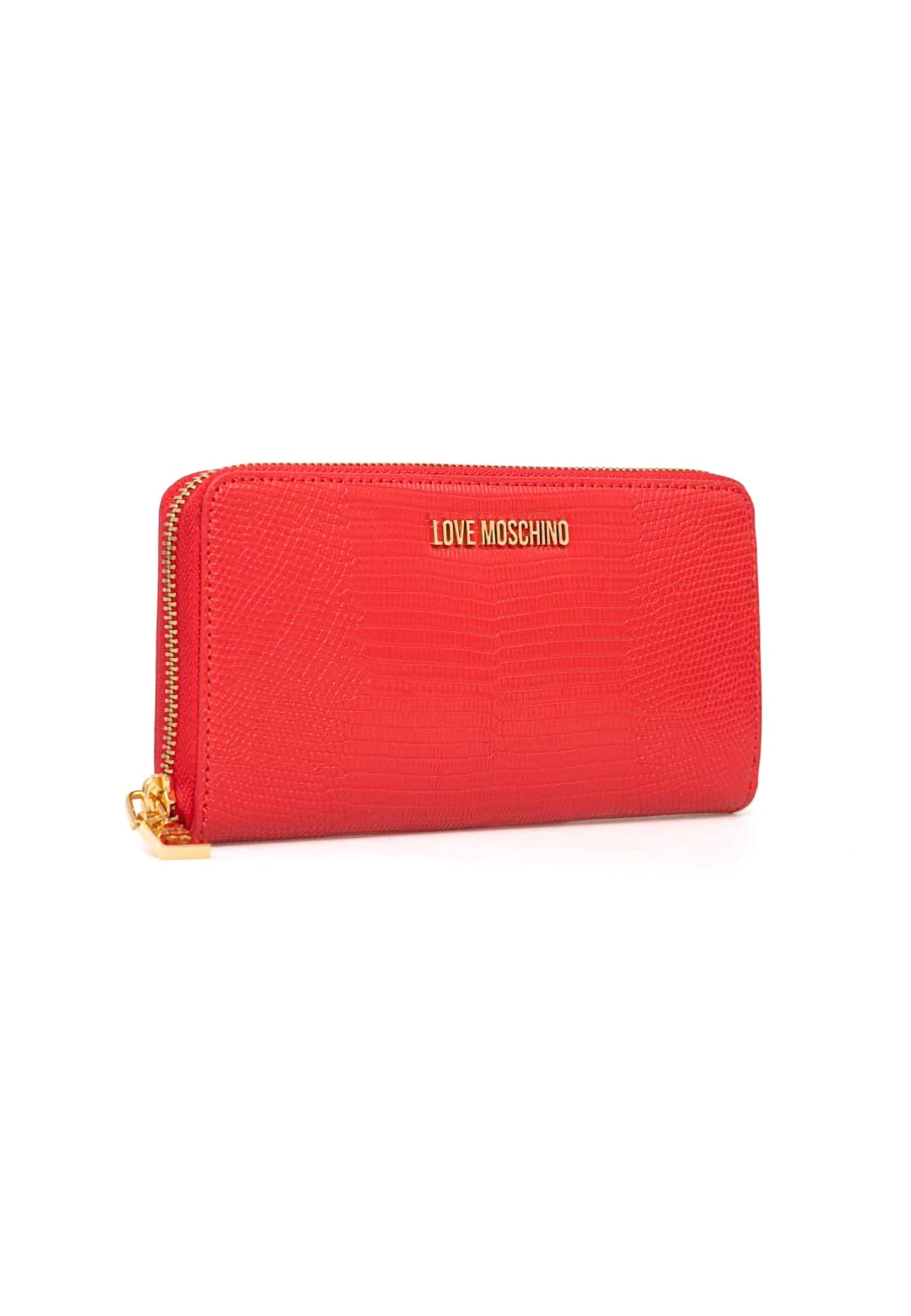 LOVE MOSCHINO Portafoglio Donna Rosso JC5717PP0GKU0500 - Sandrini Calzature e Abbigliamento