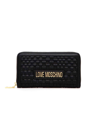 LOVE MOSCHINO Portafoglio Intreccio Donna Nero JC5703PP0GKM0000 - Sandrini Calzature e Abbigliamento