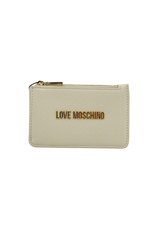 LOVE MOSCHINO Portafoglio Portacarte Donna Avorio JC5614PP1ILD0110 - Sandrini Calzature e Abbigliamento