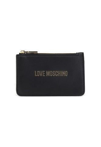 LOVE MOSCHINO Portafoglio Portacarte Donna Nero JC5614PP1ILD0000 - Sandrini Calzature e Abbigliamento