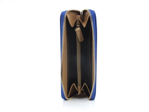 LOVE MOSCHINO Portafoglio PU Zip Around Logo Royal Blu JC5659PP1ELL0759 - Sandrini Calzature e Abbigliamento