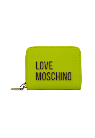 LOVE MOSCHINO Portafoglio Small Donna Verde Lime JC5613PP1IKD0404 - Sandrini Calzature e Abbigliamento