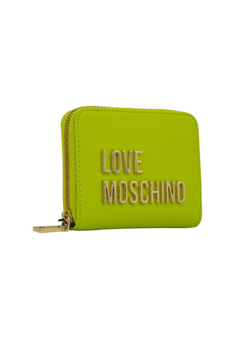 LOVE MOSCHINO Portafoglio Small Donna Verde Lime JC5613PP1IKD0404 - Sandrini Calzature e Abbigliamento