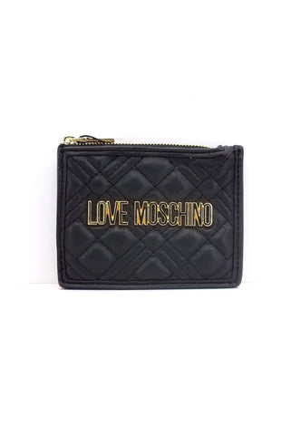 LOVE MOSCHINO Portafoglio Tracolla Donna Nero JC5684PP0FLA0000 - Sandrini Calzature e Abbigliamento