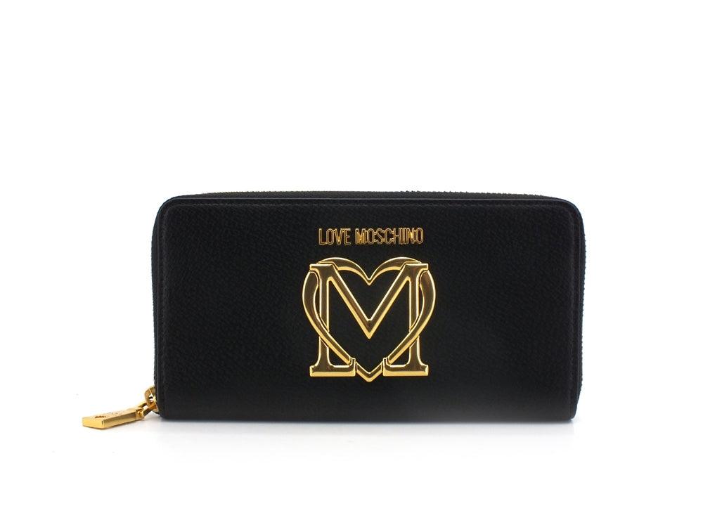 LOVE MOSCHINO Portafoglio Zip Around - Sandrini Calzature e Abbigliamento