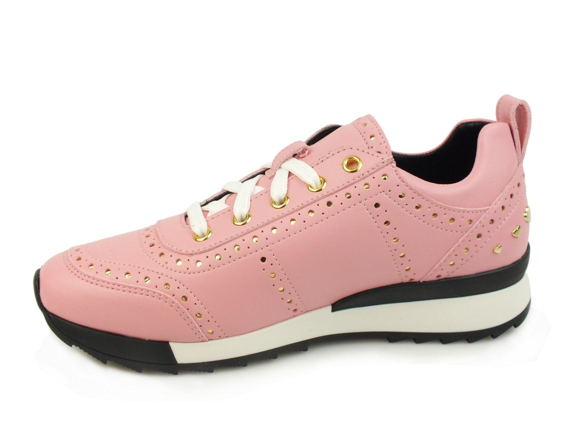 LOVE MOSCHINO Power25 sneakers borchie PELLE ROSA JA15042G14IA260A - Sandrini Calzature e Abbigliamento