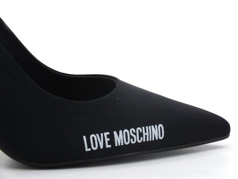 LOVE MOSCHINO Sandalo Lycra Tacco Nero JA10179G1EIM0000 - Sandrini Calzature e Abbigliamento