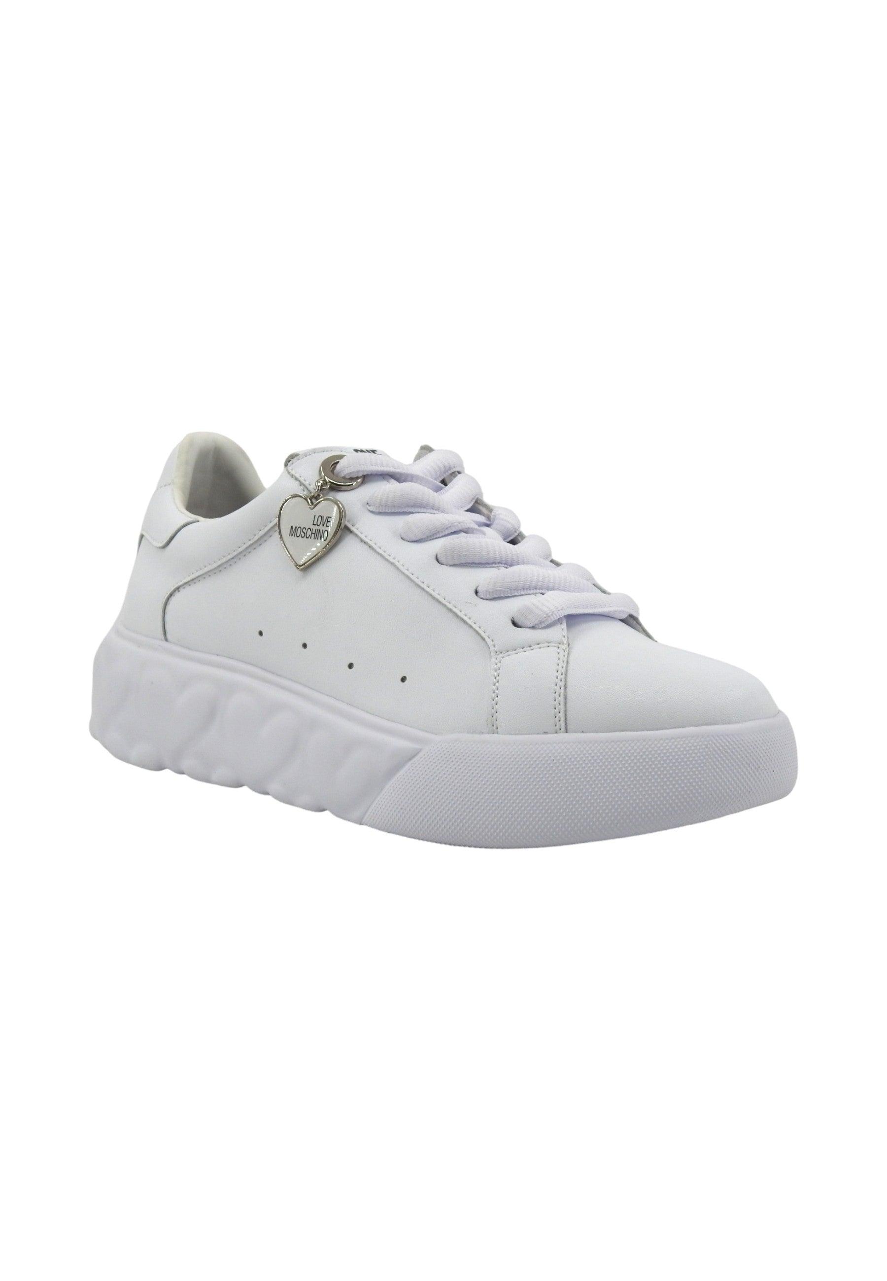 LOVE MOSCHINO Sneaker Donna Bianco JA15564G0IIA0100 - Sandrini Calzature e Abbigliamento