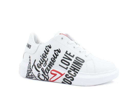LOVE MOSCHINO Sneaker Platform Graffiti - Sandrini Calzature e Abbigliamento