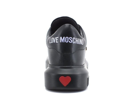 LOVE MOSCHINO Sneaker Platform Logo Nero JA15204G0DIA0000 - Sandrini Calzature e Abbigliamento