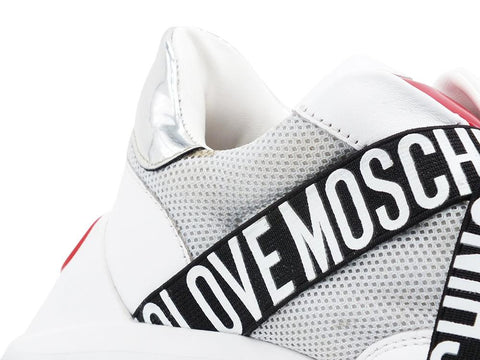 LOVE MOSCHINO Sneaker Running Bianco JA15166G1BIN101A - Sandrini Calzature e Abbigliamento