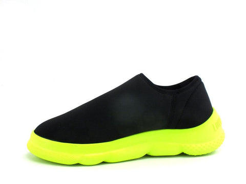 LOVE MOSCHINO Sneaker Sock Calzino Fluo Nero Giallo JA15564G0EIM200A - Sandrini Calzature e Abbigliamento