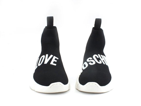 LOVE MOSCHINO Sneaker Sock Calzino Mid Cuore Nero JA15123G1EIZ800A - Sandrini Calzature e Abbigliamento
