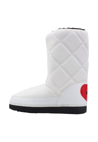 LOVE MOSCHINO Stivaletto Da Neve Donna Bianco JA24172G0HIT710A - Sandrini Calzature e Abbigliamento