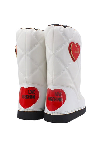 LOVE MOSCHINO Stivaletto Da Neve Donna Bianco JA24172G0HIT710A - Sandrini Calzature e Abbigliamento