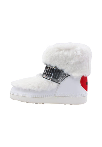 LOVE MOSCHINO Stivaletto Da Neve Donna Bianco JA24202G0HJW0100 - Sandrini Calzature e Abbigliamento