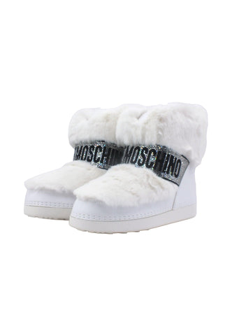 LOVE MOSCHINO Stivaletto Da Neve Donna Bianco JA24202G0HJW0100 - Sandrini Calzature e Abbigliamento