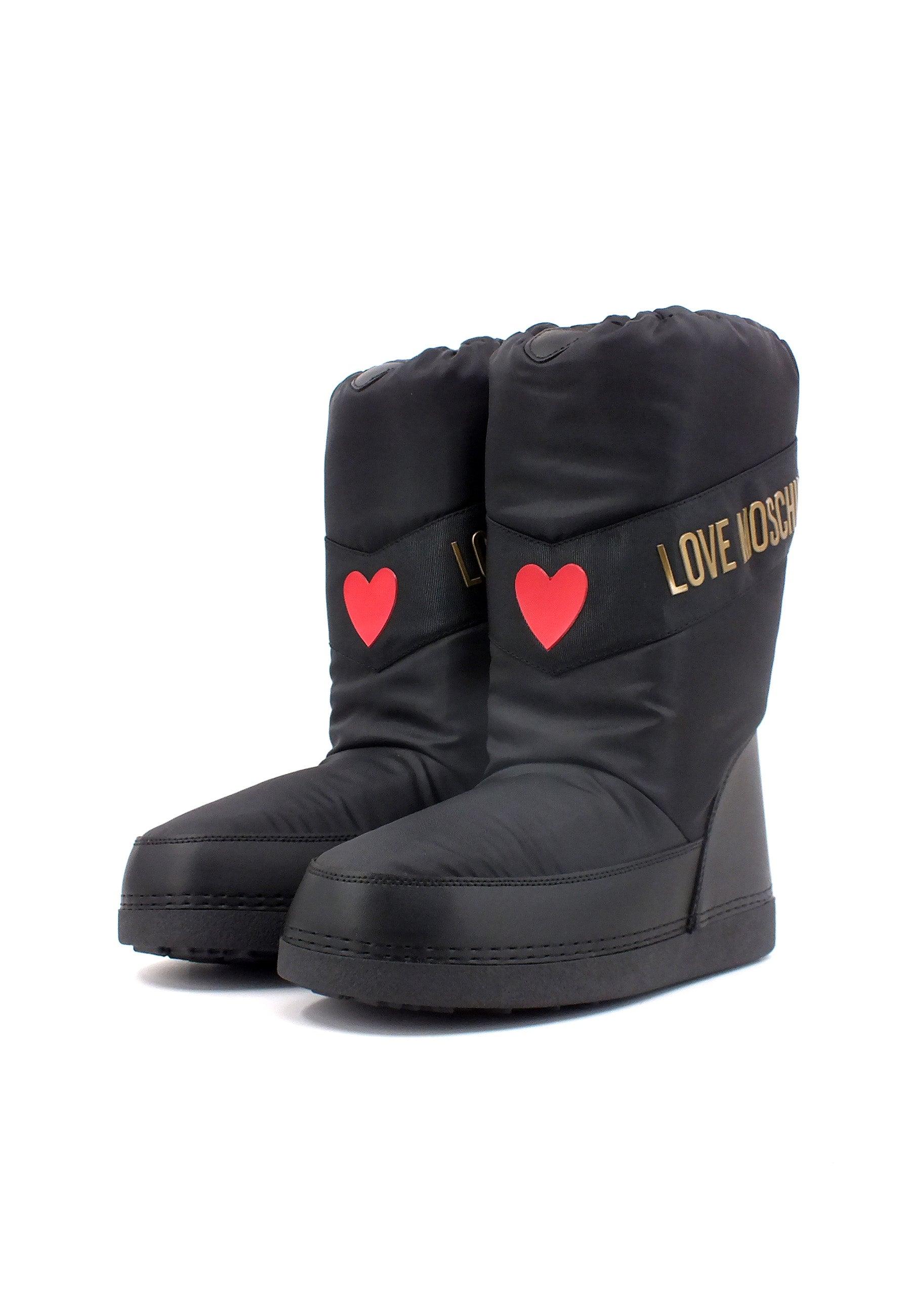 LOVE MOSCHINO Stivaletto Da Neve Donna Nero JA24032G0HISY000 - Sandrini Calzature e Abbigliamento