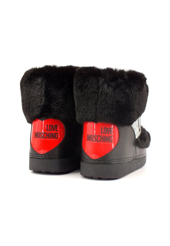 LOVE MOSCHINO Stivaletto Da Neve Donna Nero JA24202G0HJW0000 - Sandrini Calzature e Abbigliamento