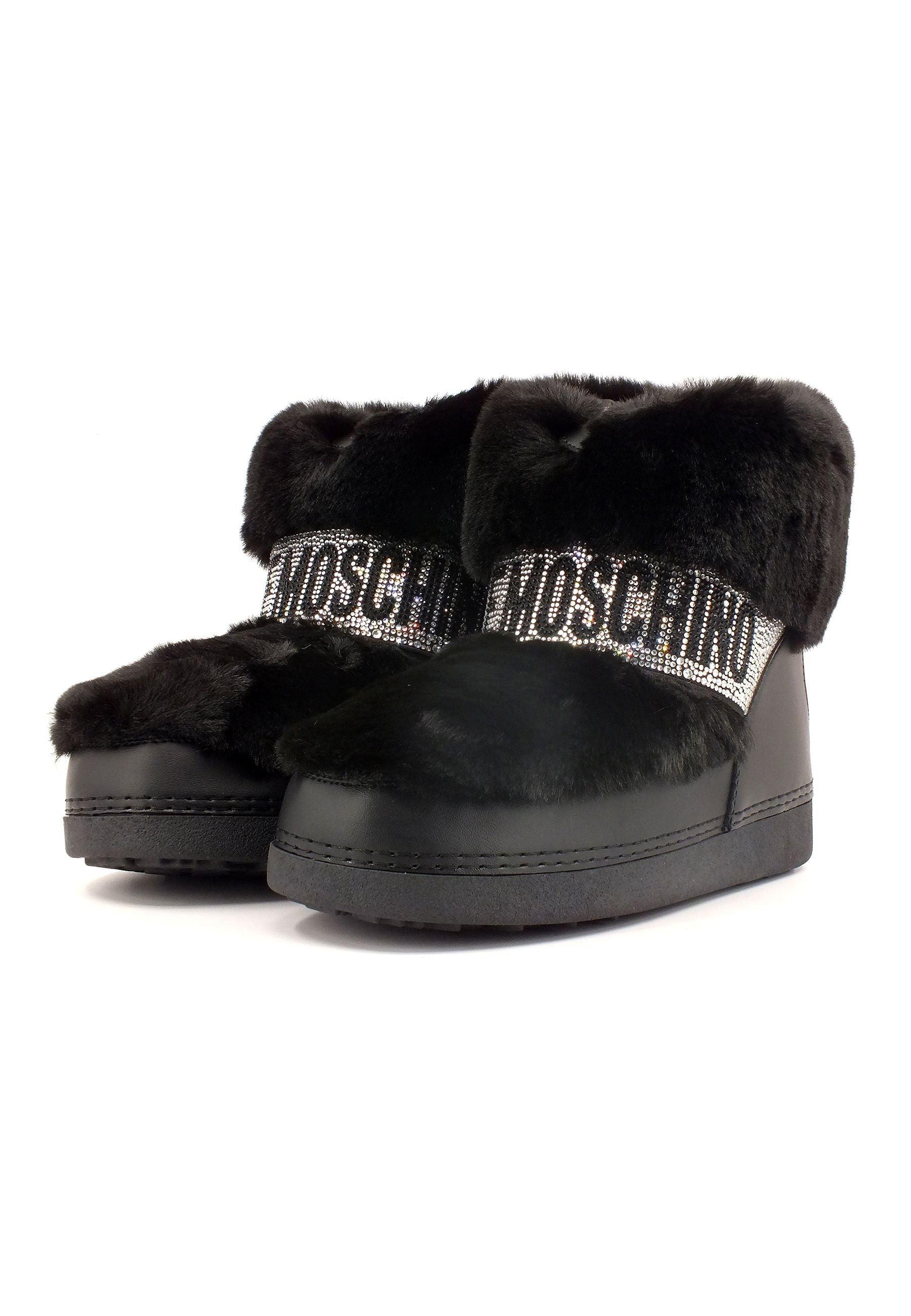 LOVE MOSCHINO Stivaletto Da Neve Donna Nero JA24202G0HJW0000 - Sandrini Calzature e Abbigliamento