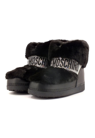 LOVE MOSCHINO Stivaletto Da Neve Donna Nero JA24202G0HJW0000 - Sandrini Calzature e Abbigliamento