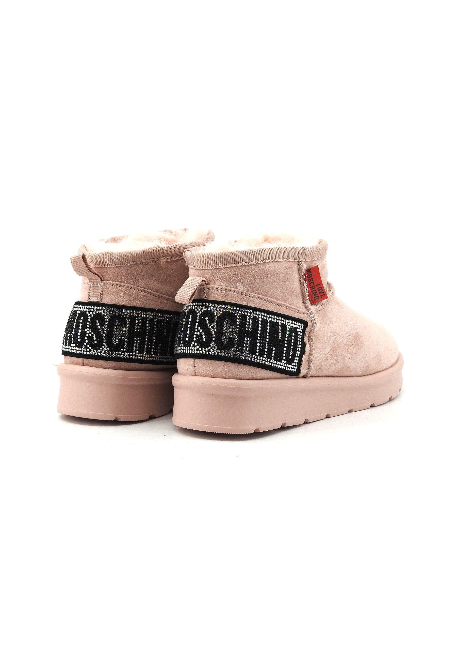 LOVE MOSCHINO Stivaletto Pelo Donna Cipria JA24053H1IJAW601 - Sandrini Calzature e Abbigliamento